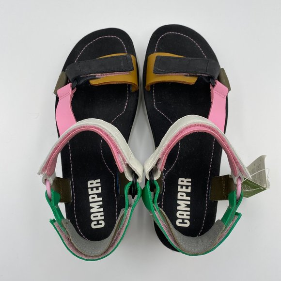 NWT Camper Oruga Up Colorful Platform Sandals - Strappy Womens Shoes Size EU 39 - Picture 7 of 14
